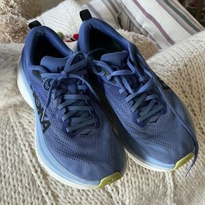 Hoka women Blue and Green Athletic Shoes